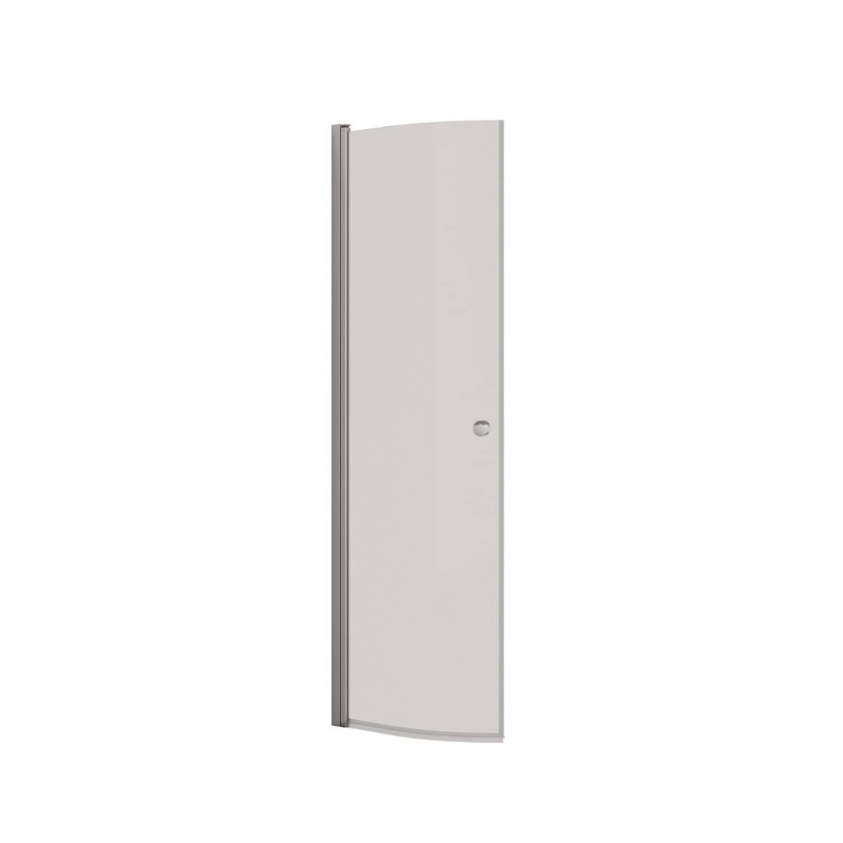 Dansani MATCH E Halvrund Dusjdør Sateng / 80cm / Klart glass Dansani Dusjdør DA-E81-01