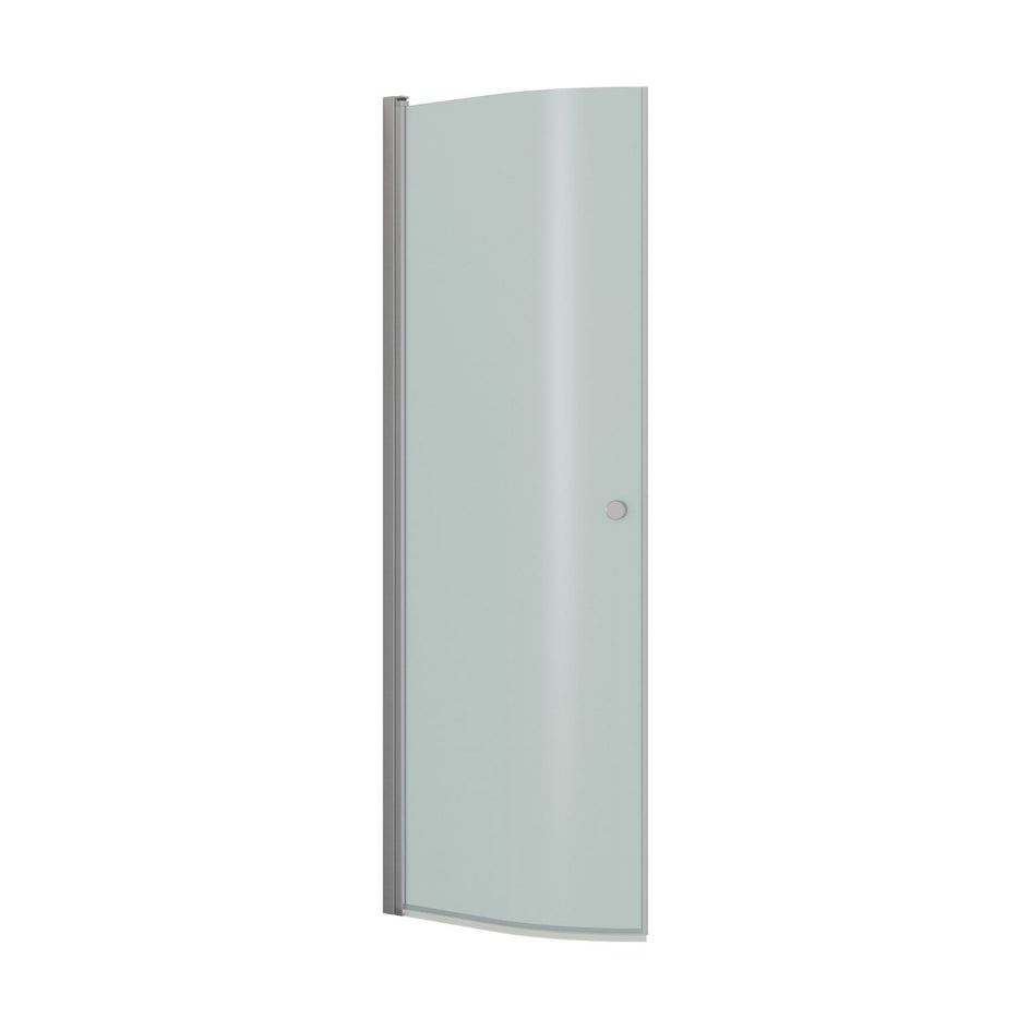 Dansani Match E Halvrund Dusjdør Sateng / 90cm / Isglass Dansani Dusjdør DA-E91-02