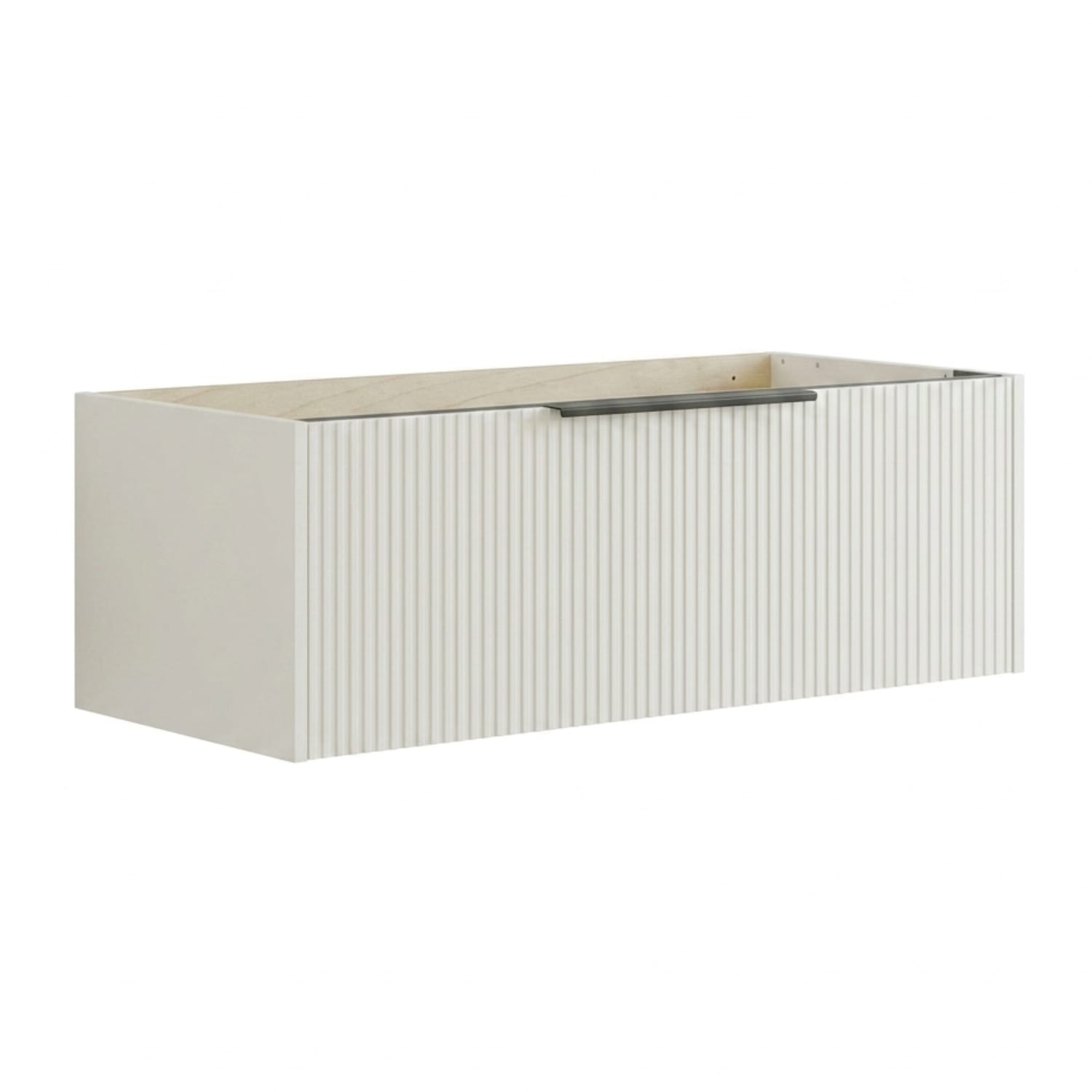 Dansani MIDO+ Classic Stripet Servantskap 1 Skuff Hvit matt / 100cm Dansani Servantskap DA-N23-N010