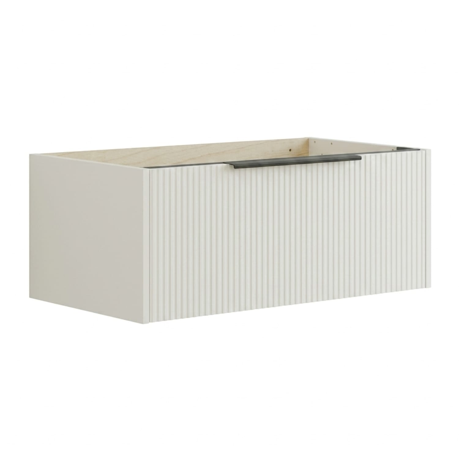 Dansani MIDO+ Classic Stripet Servantskap 1 Skuff Hvit matt / 80cm Dansani Servantskap DA-N22-N010