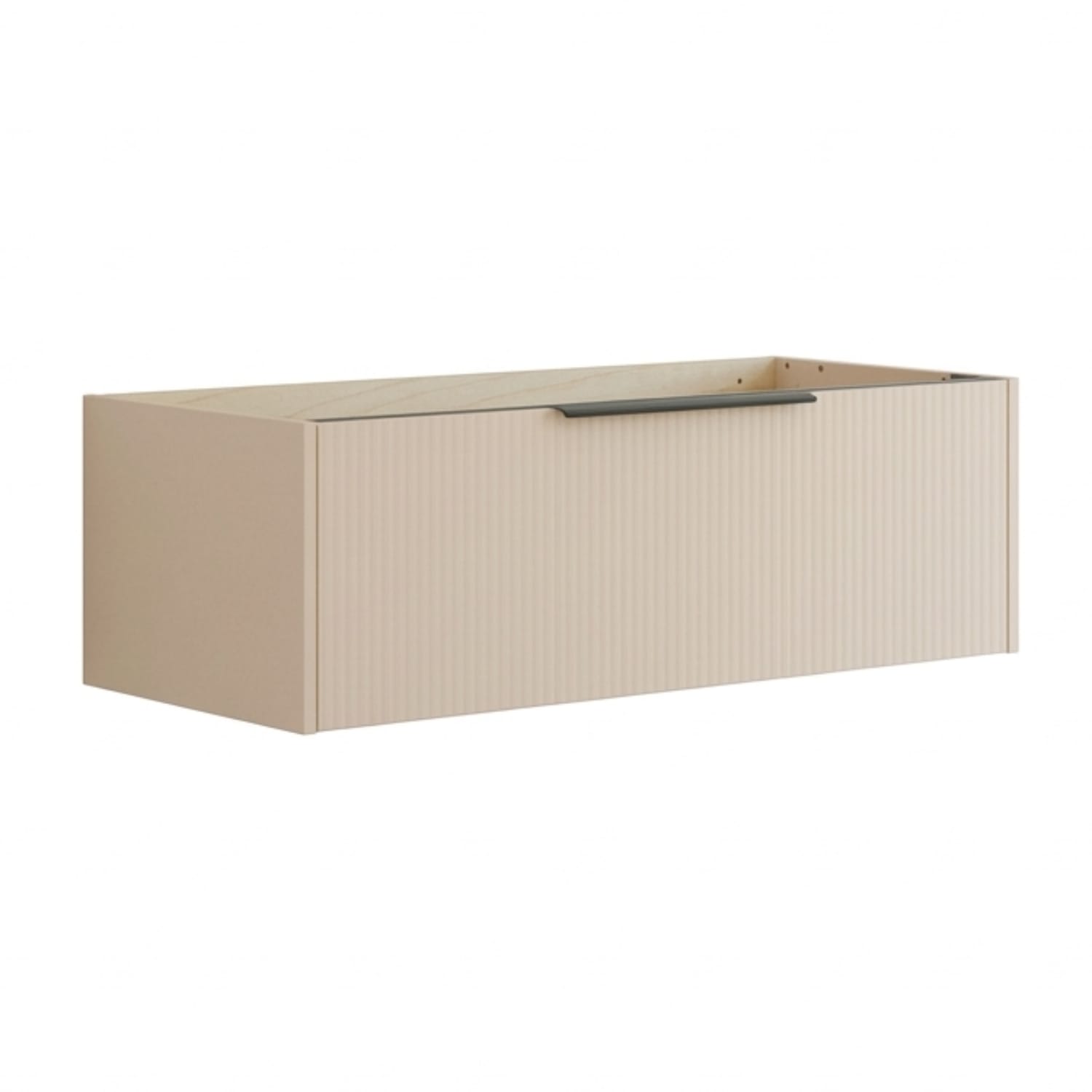 Dansani MIDO+ Classic Stripet Servantskap 1 Skuff Sand matt / 100cm Dansani Servantskap DA-N23-N034