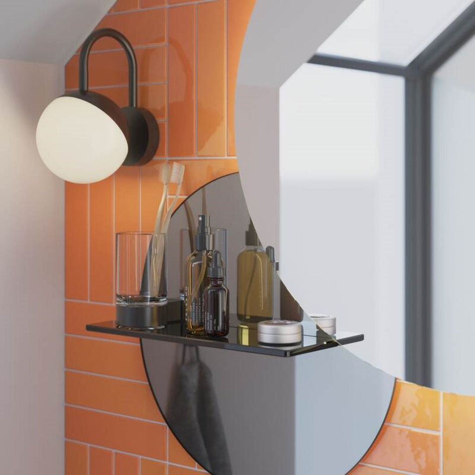 Dansani Present Speil med glass hylle 40cm Dansani Baderomsspeil DA-96040