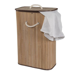 Duschy Bamboo Skittentøyskurv med lokk