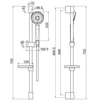 Fima Dusjsett Universal F2679 3-spray