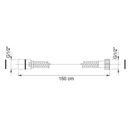 Fima Dusjslange Spillo Up/Zeta F2021Cr