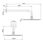 Fima Hodedusj Circolo F2621 Ø25cm taksil