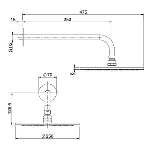 Fima Hodedusj Circolo F2621 Ø25cm taksil