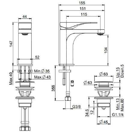 Fima Servantbatteri Quad II F3721
