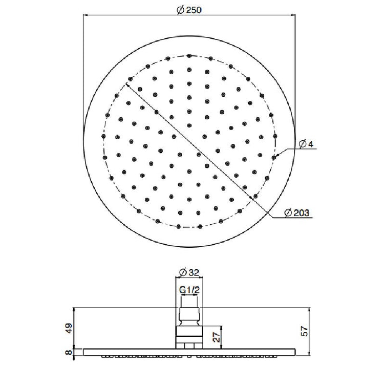 Fima Takdusj Spillo Up F2621/2Cr