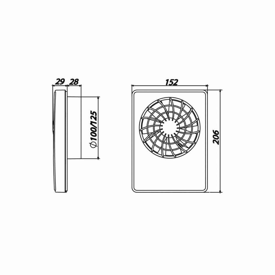 Flexit Vario Baderomsvifte Hvit Flexit Baderomsvifte FL-113383
