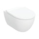 Geberit Acanto TurboFlush Rimfree Vegghengt toalett Hvit Geberit Vegghengt toalett GRO-6123001