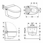 Geberit AquaClean MERA Classic dusjtoalett