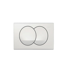 Geberit DELTA Zero trykkplate - Hvit