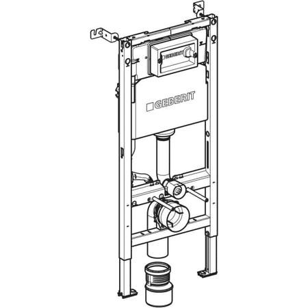 Geberit Duofix Delta Innbyggingssisterne H112cm