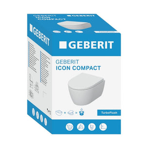 Geberit ICON TurboFlush Kompakt vegghengt toalett