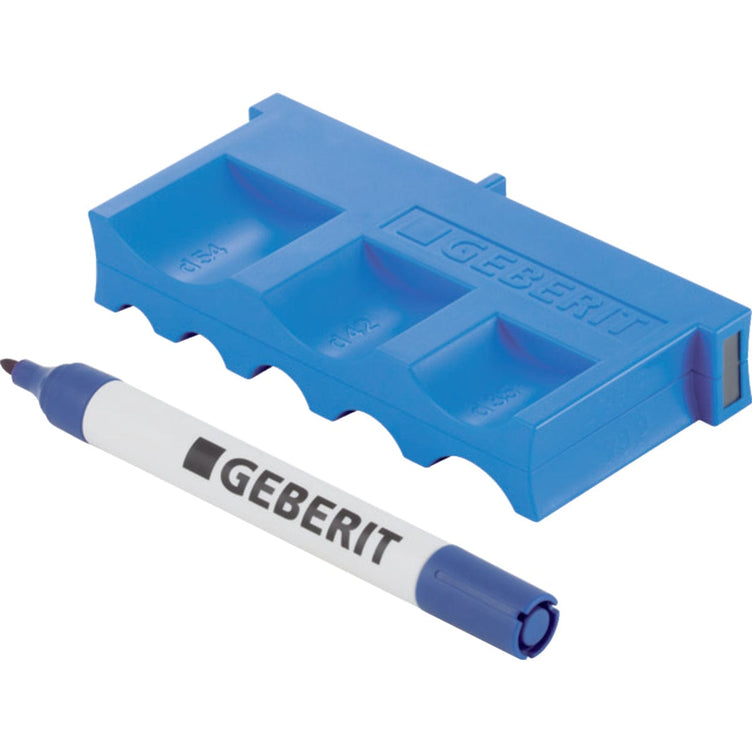 Geberit Mapress merkemal med merkepenn 12-108mm