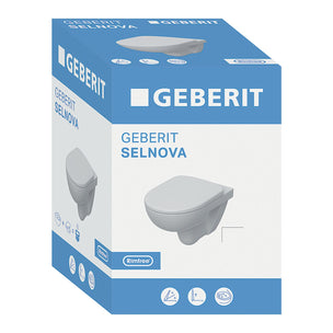 Geberit SELNOVA Rimfree vegghengt toalett