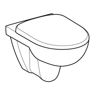 Geberit SELNOVA Rimfree vegghengt toalett