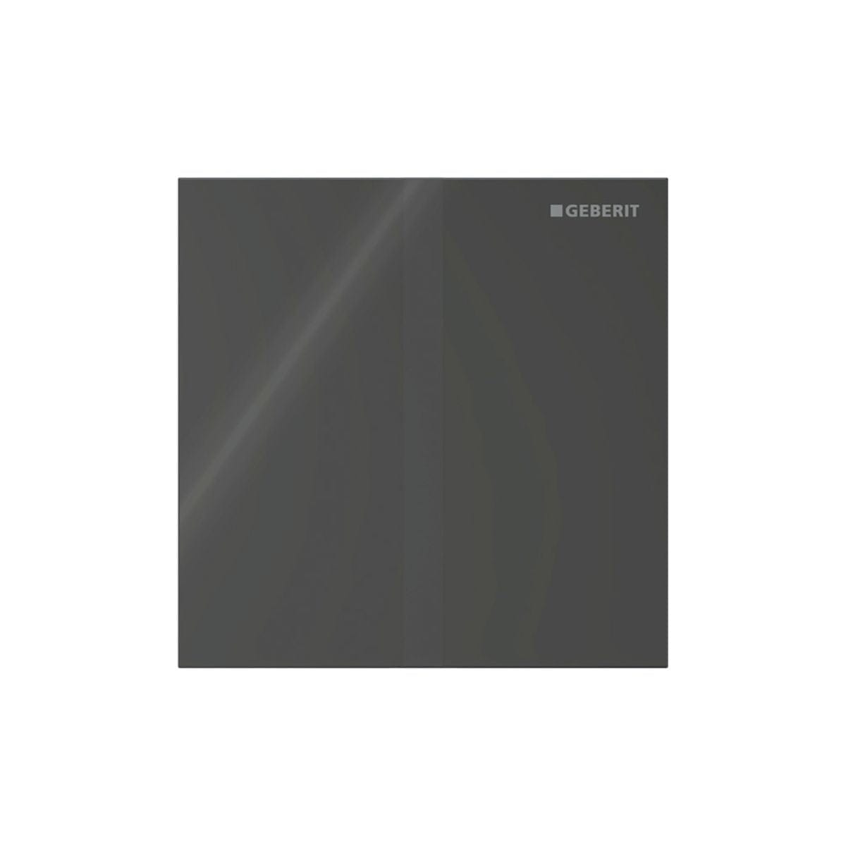 Geberit Sigma 40 Urinalstyring Kvadrat Svart krom / Nettdrift Geberit Betjeningsplate og trykknapper GRO-1387816