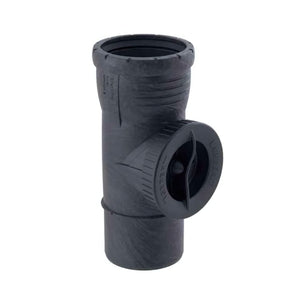 Geberit Silent-Pro Stakerør rund luke. PP-MX