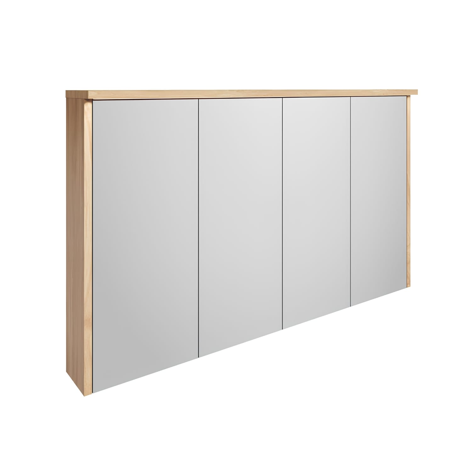 Gustavsberg DUCENTIC Speilskap Lys eik / 120cm Gustavsberg Speilskap GRO-GB71DCMC12AR00