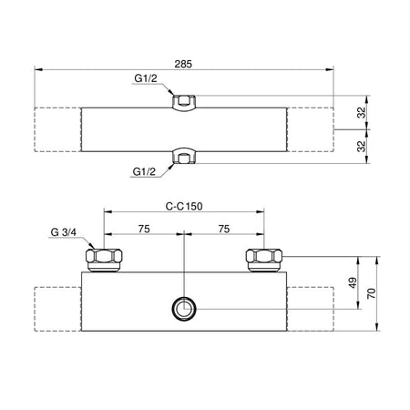 Reservedel: Gustavsberg Termostatbatteri for Nautic takdusj