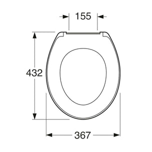 Gustavsberg Nordic3 Toalettsete Compact Standard