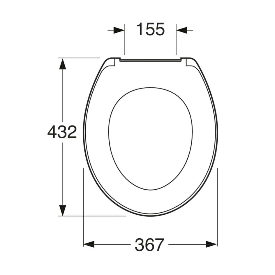 Gustavsberg Nordic3 Toalettsete Compact Standard Gustavsberg Toalettsete GRO-6025477