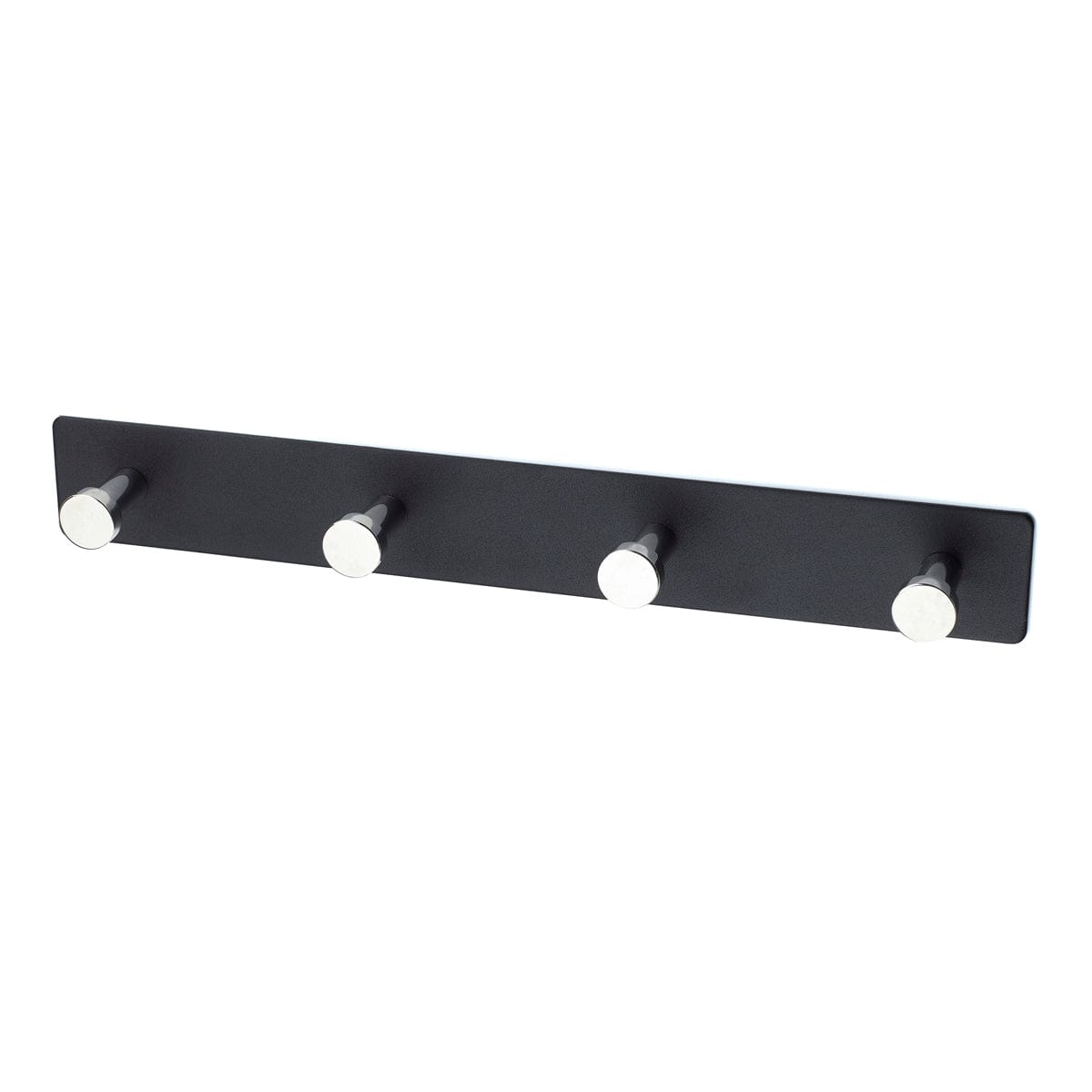 Habo 1368-4 Knaggrekke Svart / Krom Habo Knagger HA-17864