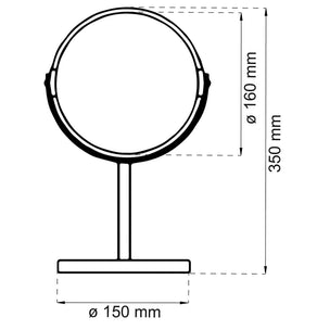 Habo Coral Sminkespeil Ø160 mm