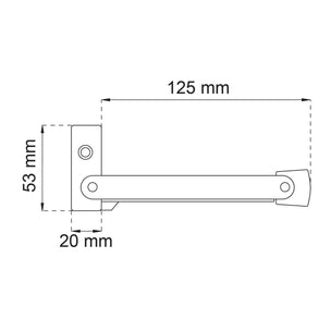 Habo 950 Dørholder