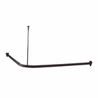 Habo Dusjforhengskinne 90x90cm med takfeste