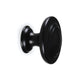 Habo Leon Knott Ø30 mm Svart Habo Knotter og håndtak HA-31036