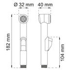 Habo Lilly Universaldusj for vask og bidet