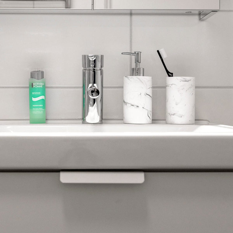 Habo Marble Såpedispenser Marmor