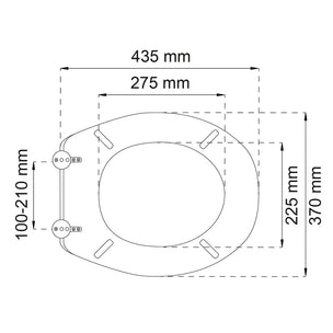 Habo Nature Universal Toalettsete Soft-close