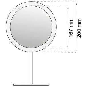 Habo Sminkespeil 5x Led