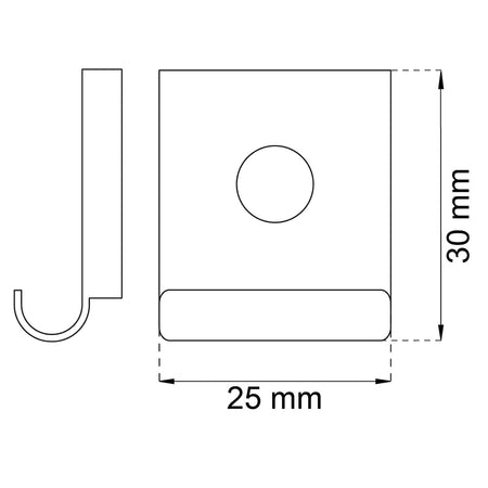 Habo Speilklemmer 300