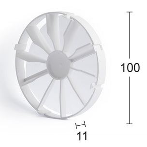 Habo Ventit Kaldrasspjeld Ø100mm