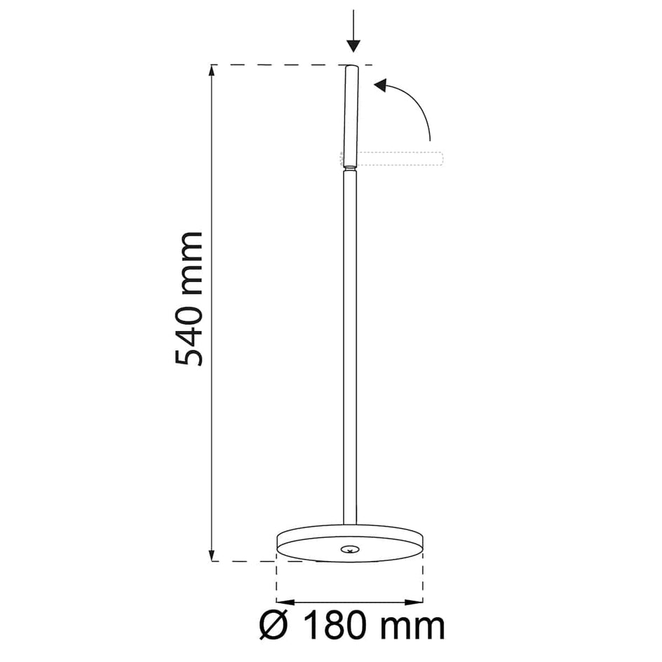 Habo Verbena Toalettpapirholder Gulvstående Krom Habo Toalettrullholder HA-30086