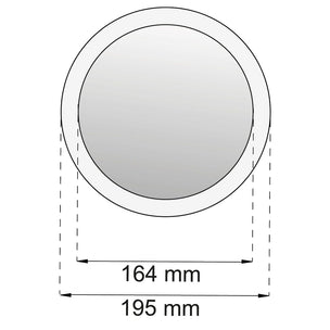 Habo Zoom Sminkespeil Ø164mm
