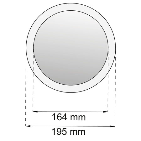Habo Zoom Sminkespeil Ø164mm