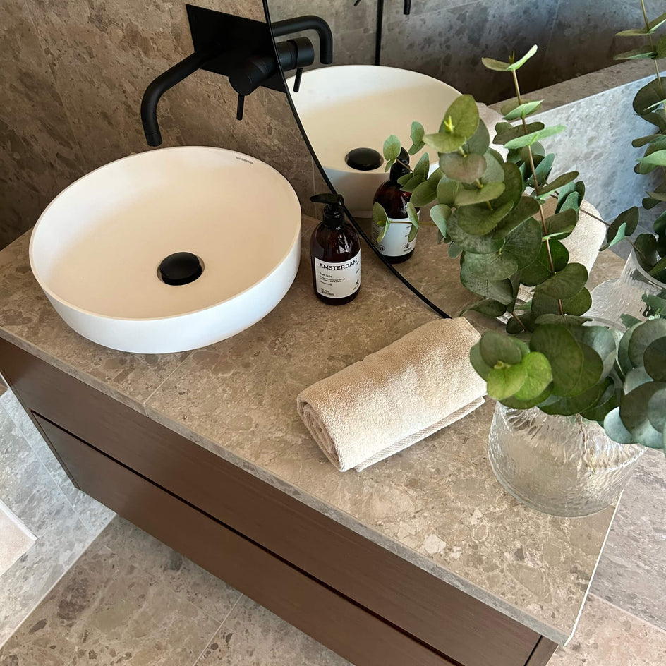 HeiHus FLUFFY badehåndkle L 70x140cm HeiHus Badehåndkle