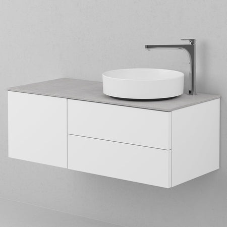 INR AIR Solid Servantskap 2 Skuffer og 1 Dør H:35xD:45cm