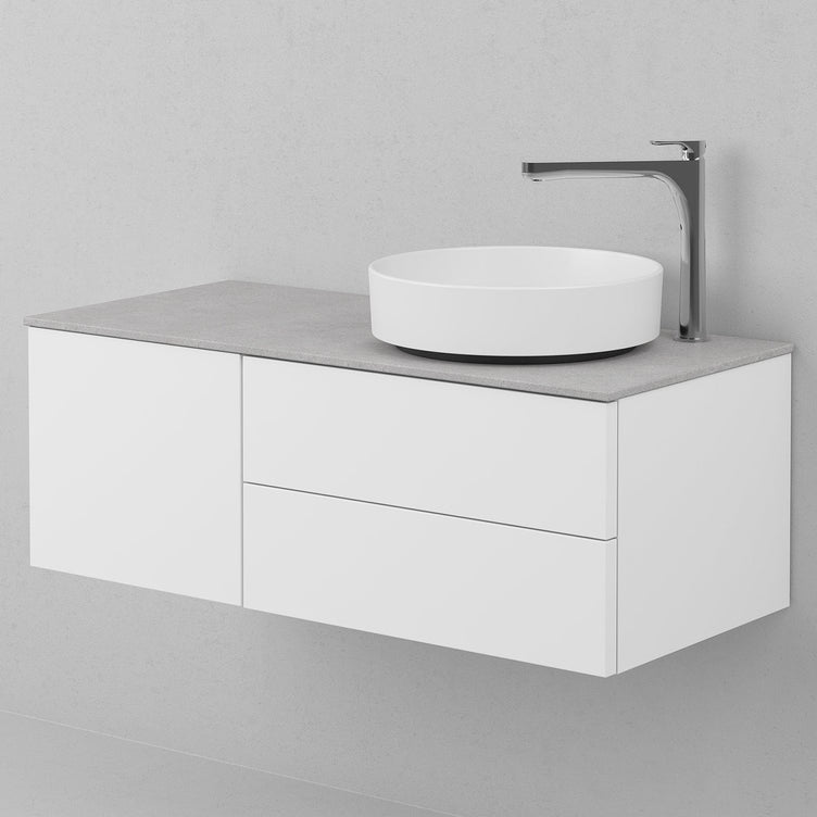 INR AIR Solid Servantskap 2 Skuffer og 1 Dør H:35xD:45cm