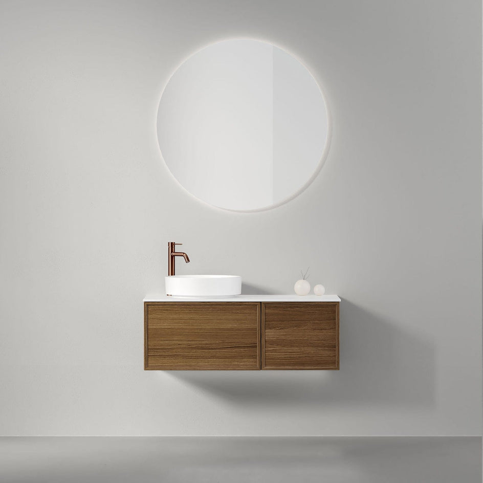 INR Air Wood Servantskap Hel front med 2 Skuffer og 1 Dør H350xD450mm INR Iconic Nordic Rooms Servantskap