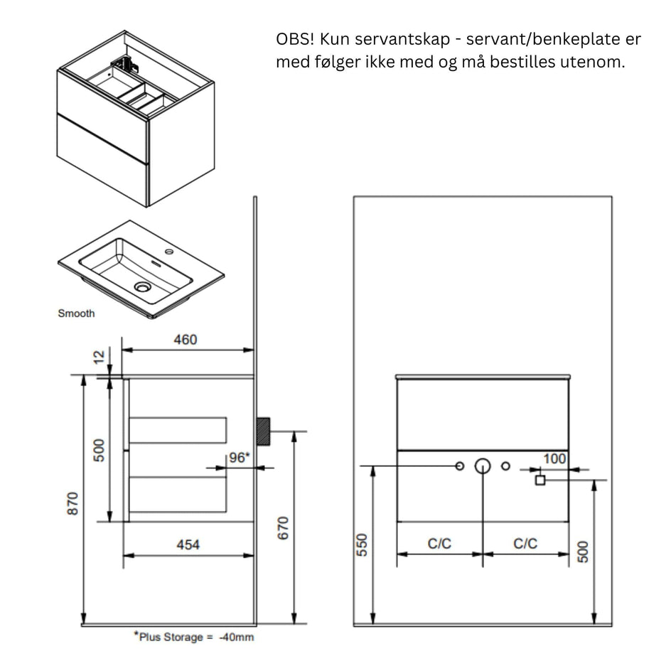 INR Core Grip Servantskap INR Iconic Nordic Rooms Servantskap