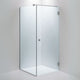 INR Dusjhjørne ARC 13 Frame Måltilpasset Krom / Måltilpasset / Klart glass INR Iconic Nordic Rooms Dusjhjørne INR-113102300