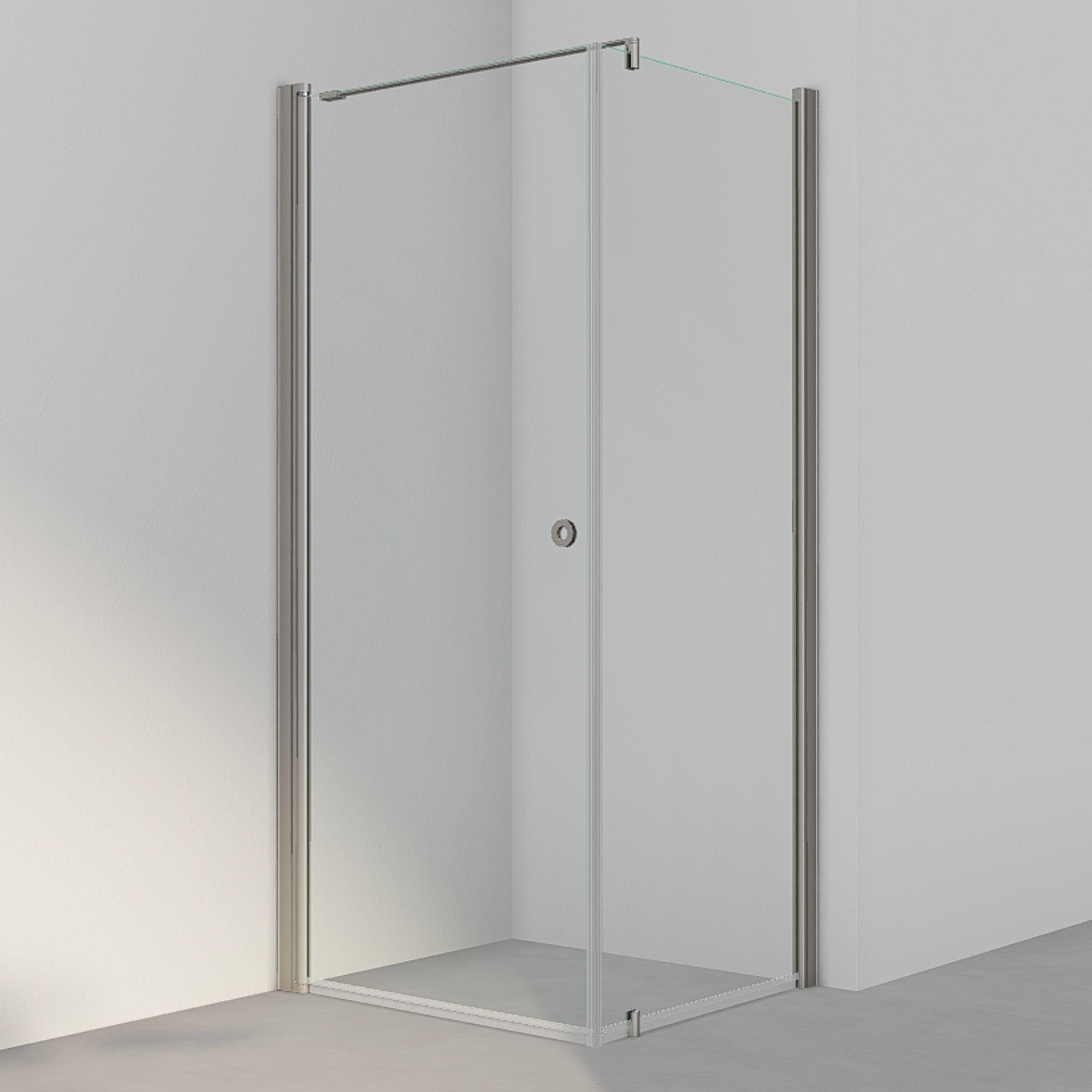 INR Dusjhjørne LINC 13 Original Stone / 90x80cm / Klart glass INR Iconic Nordic Rooms Dusjhjørne INR-51302498