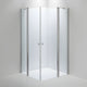 INR Dusjhjørne LINC 16 Original Måltilpasset Krom / Måltilpasset / Klart glass INR Iconic Nordic Rooms Dusjhjørne INR-51602300